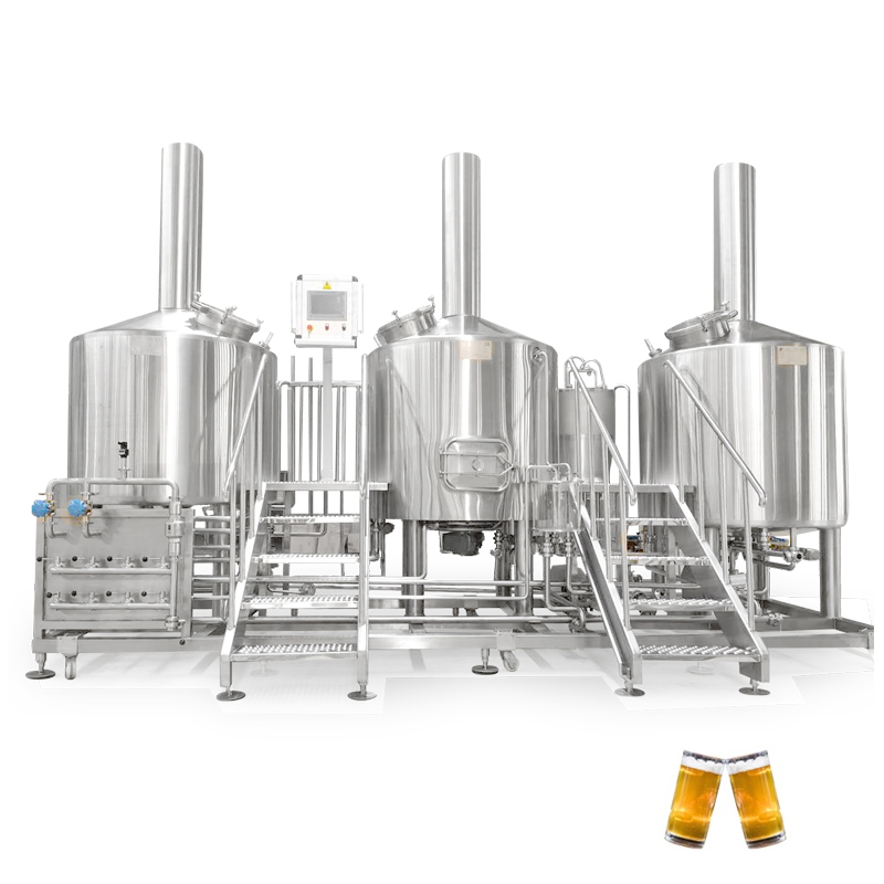 Commercial beer brewing line turnkey brewery manufacturer  ZXF